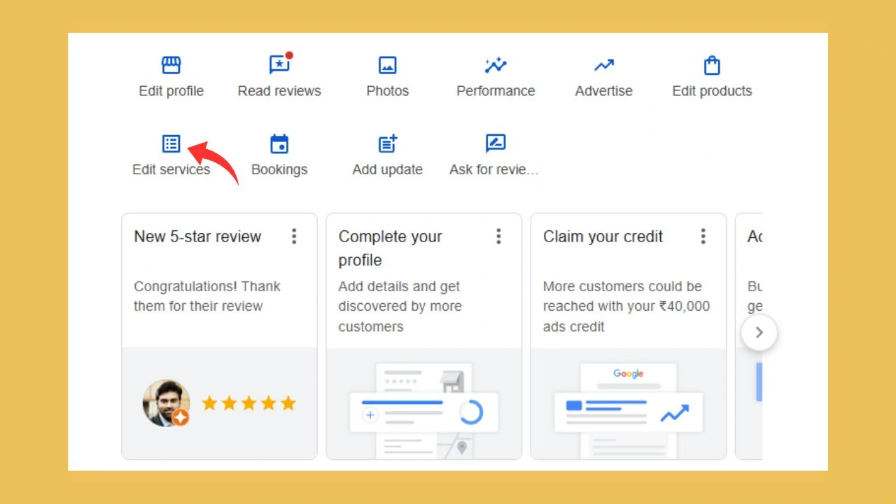 How To List Services In Google My Business Products