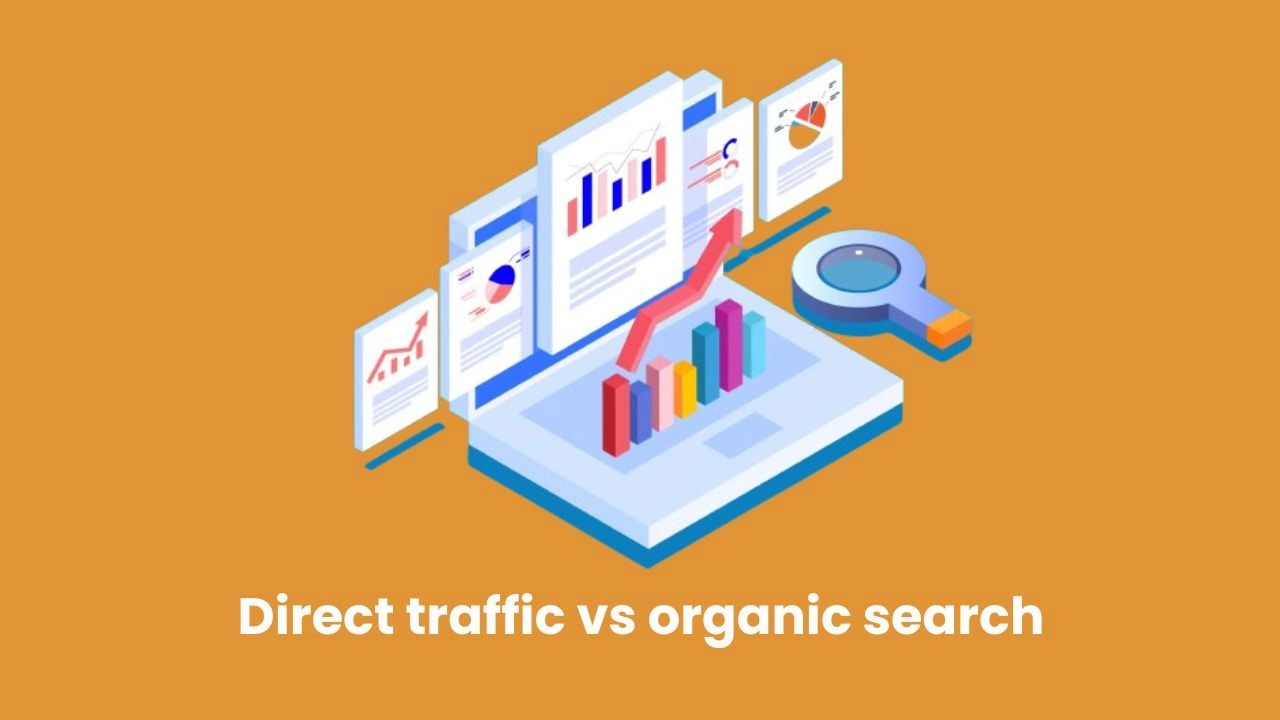 Direct traffic vs organic search